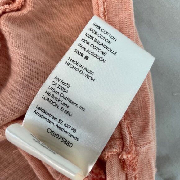 Free People Blouse Prairie Cottagecore Hippie Distressed Medium Like New $98 - Picture 8 of 13